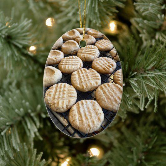 Peanut Butter Cookies Keramisch Ornament (Boom)