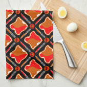 Peanut Butter en aardbei Jam Seamless Patter Theedoek (Quarter Fold)