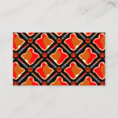 Peanut Butter en aardbei Jam Seamless Patter Visitekaartje (Voorkant)