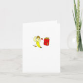 Peanut Butter en Banana Friend Card Kaart (Voorkant)