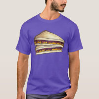 Peanut Butter en Grape Jelly Sandwich PBJ T-Shirt