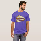 Peanut Butter en Grape Jelly Sandwich PBJ T-Shirt (Voorkant volledig)