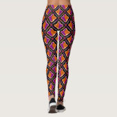 Peanut Butter en Grape Jelly Seamless Pattern Leggings (Achterkant)