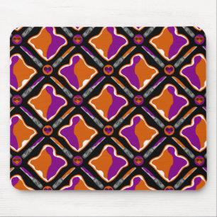 Peanut Butter en Grape Jelly Seamless Pattern Muismat