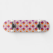 Peanut Butter en Grape Jelly Seamless Pattern Persoonlijk Skateboard (Horizontaal)