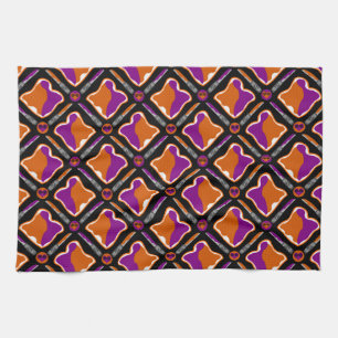 Peanut Butter en Grape Jelly Seamless Pattern Theedoek