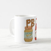 Peanut Butter en Jam Koffiemok (Voorkant links)