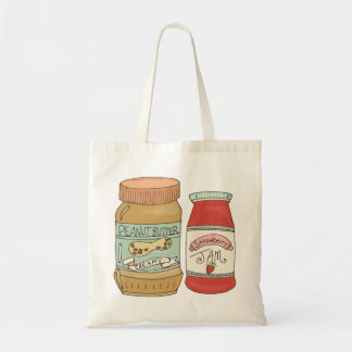 Peanut Butter en Jam Tote Bag