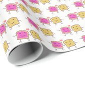 Peanut Butter en Jellied Cadeaupapier (Rol Hoek)