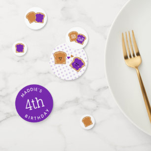 Peanut Butter en Jelly Birthday Party Confetti