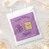 Peanut Butter en Jelly Birthday Party PBJ Bedankzakje (Geknipt)