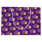 Peanut Butter en Jelly Birthday Party PBJ Groot Cadeauzakje (Achterkant)