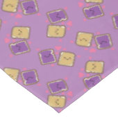 Peanut Butter en Jelly Birthday Party PBJ Tafelkleed (Gekanteld)