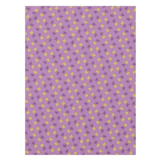 Peanut Butter en Jelly Birthday Party PBJ Tafelkleed (Voorkant)