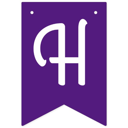 Peanut Butter en Jelly Birthday Party PBJ Vlaggetjes (Tweede vlag)