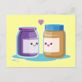 Peanut Butter en Jelly Briefkaart (Voorkant)