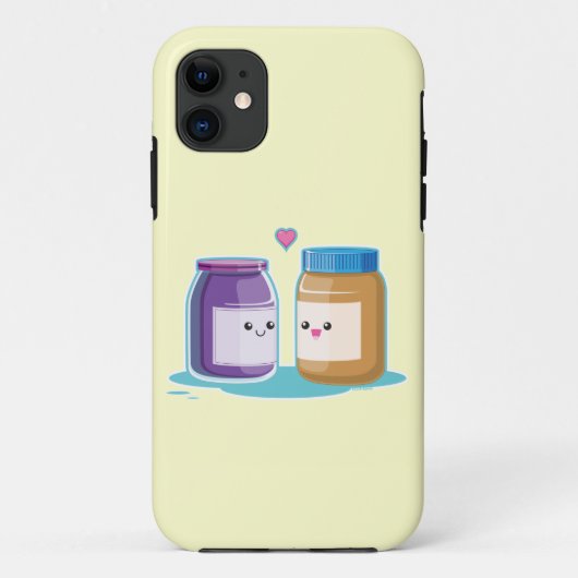 Peanut Butter en Jelly Case-Mate iPhone Case (Achterkant)