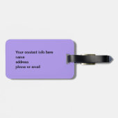 Peanut Butter en Jelly Fist Bump Vrienden toast Bagagelabel (Achterkant horizontaal)