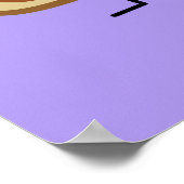 Peanut Butter en Jelly Fist Bump Vrienden toast Poster (Hoek)