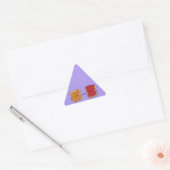 Peanut Butter en Jelly Fist Bump Vrienden toast Sticker (Envelop)