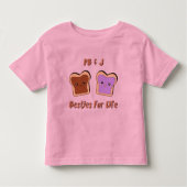 Peanut Butter en Jelly Kinder Shirts (Voorkant)