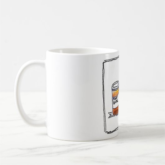 Peanut Butter en Jelly Koffiemok (Links)