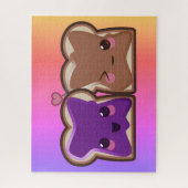 Peanut Butter en Jelly Love Legpuzzel (Verticaal)