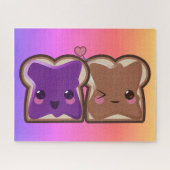 Peanut Butter en Jelly Love Legpuzzel (Horizontaal)