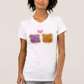 Peanut Butter en Jelly Love T-shirt (Voorkant)