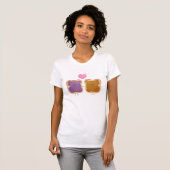 Peanut Butter en Jelly Love T-shirt (Voorkant volledig)