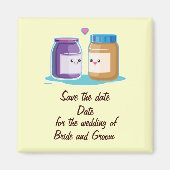 Peanut Butter en Jelly Magneet (Voorkant)