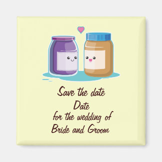 Peanut Butter en Jelly Magneet