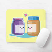 Peanut Butter en Jelly Muismat (Met muis)