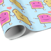 Peanut Butter en Jelly Pals Cadeaupapier (Rol Hoek)