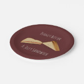 Peanut Butter en Jelly Sandwich | Bord papier (Gekanteld)