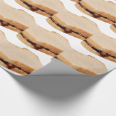Peanut Butter en Jelly Sandwich Cadeaupapier (Hoek)