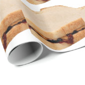 Peanut Butter en Jelly Sandwich Cadeaupapier (Rol Hoek)