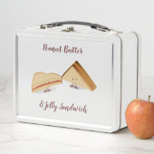 Peanut Butter en Jelly Sandwich | Metalen losbox (In situ)