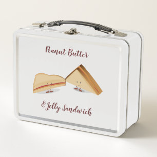 Peanut Butter en Jelly Sandwich Metalen losbox