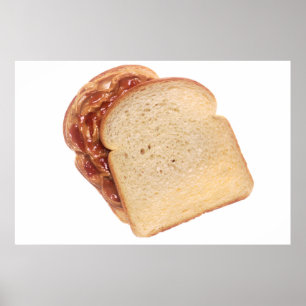 Peanut Butter en Jelly Sandwich Poster