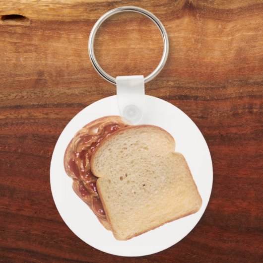 Peanut Butter en Jelly Sandwich Sleutelhanger (Voorkant)