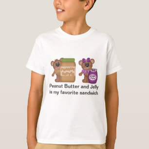 Peanut Butter en Jelly Sandwich T-shirt