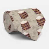 Peanut Butter en Jelly Sandwiches Stropdas (Opgerold)