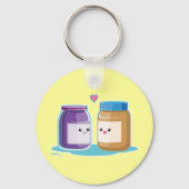 Peanut Butter en Jelly Sleutelhanger (Voorkant)