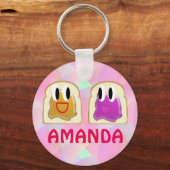 Peanut Butter en Jelly Sleutelhanger (Voorkant)