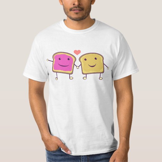 Peanut Butter en Jelly T-shirt (Voorkant)