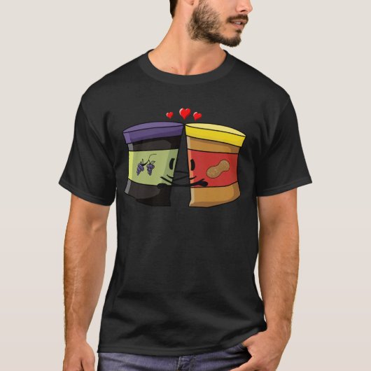 Peanut Butter en Jelly T-shirt (Voorkant)