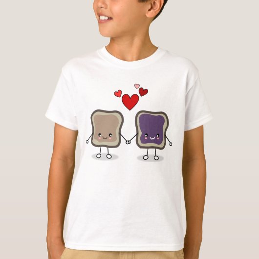 Peanut Butter en Jelly T-shirt (Voorkant)