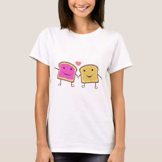 Peanut Butter en Jelly T-shirt (Voorkant)