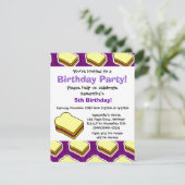 Peanut Butter en Jelly Th-Grape Jelly Kaart (Staand voorkant)